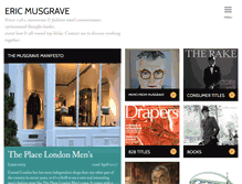 Tablet Screenshot of ericmusgrave.co.uk